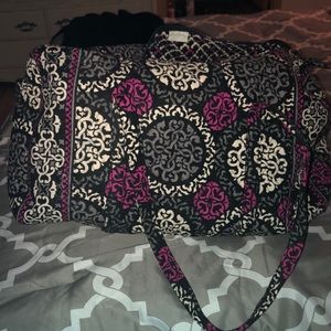 Large Vera Bradley Travel Duffle Bag NWOT!